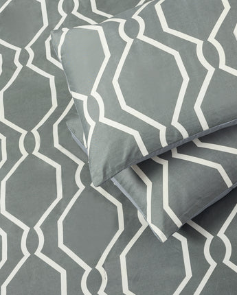 Arlet 7-Piece Comforter Set Gray