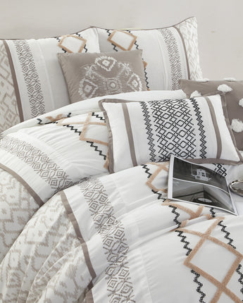 Anthony Geometric 7-Piece Comforter Set