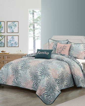 Baylee 5 Piece Quilt Set