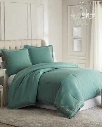 Coventry 3 Pieces Cotton Comforter Set
