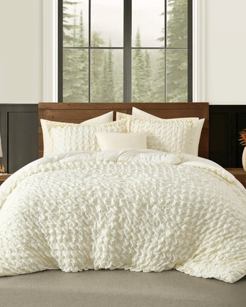 Dolton 2/3 Pieces Seersucker Microfiber Comforter Set