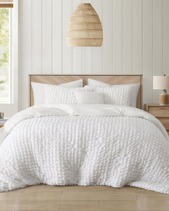 Dolton 2/3 Pieces Seersucker Microfiber Comforter Set