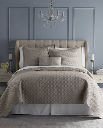 Easington 4 Pieces Geometric Cotton Quilt Set