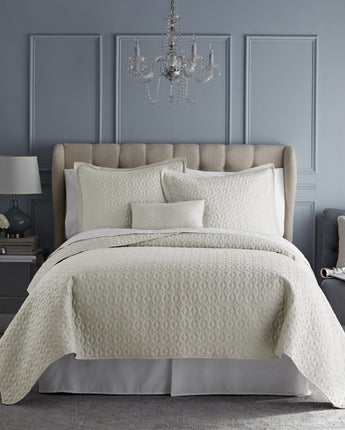 Easington 4 Pieces Geometric Cotton Quilt Set