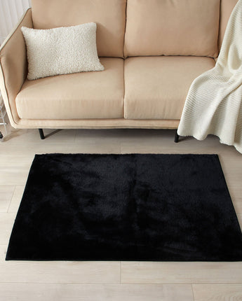 Svetlana Faux Rabbit Fur Rug