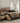 Helda Flocked 7-Piece Comforter Set, Brown