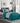 Juliana Floral 7-Piece Comforter Set, Teal/Grey