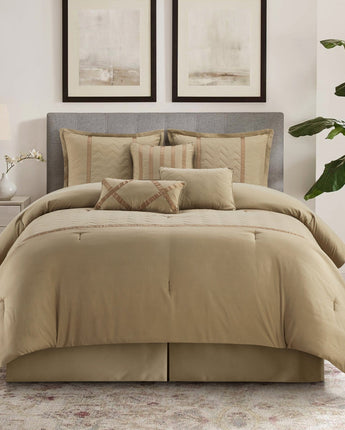 Jolene Reversible 7 Piece Comforter Set