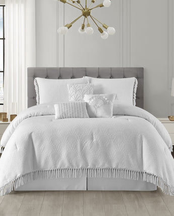 Kilanny 7 Piece Floral Comforter Set