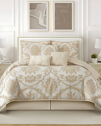 Madden 7 Pieces Jacquard Comforter Set