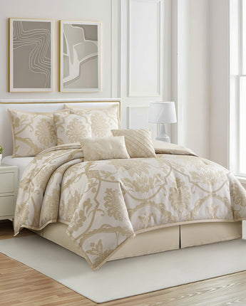 Madden 7 Pieces Jacquard Comforter Set