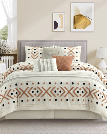 Olga 7 Piece Comforter Set