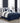Penley 7-Piece Comforter Set, Navy/White, Geometric