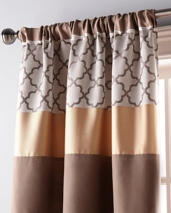 Avalon Room Darkening Rod Pocket Curtains Set of 2