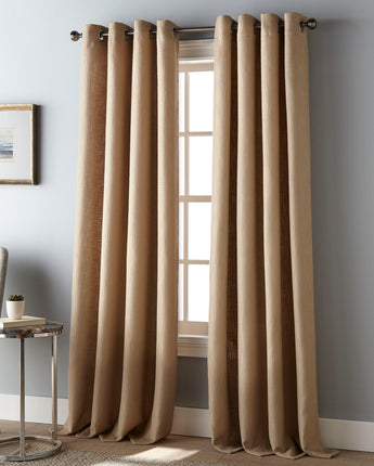 Colin Light Filtering Grommet Single Curtain Panel