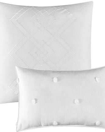 Daphne Clip Polka Dot 6-Piece Comforter Set