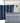 Elisia Leaves 7-Piece Comforter Set, Navy