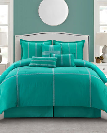 Naina Reversible 7-Piece Comforter Set