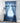 Pastora Room Darkening Floral Leaves 4-Piece Luxury Window Set, Blue