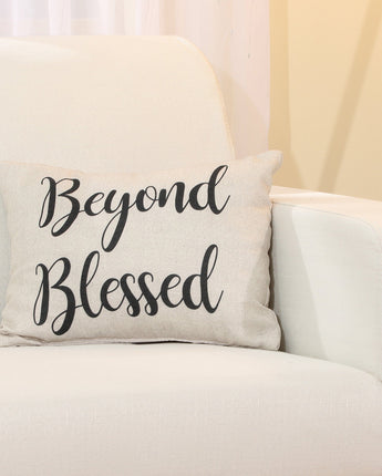 Beyond Blessed Decorative Throw Pillow, 12" x 16"