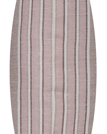 Blush Stripe Decorative Throw Pillow, 16" x 16", 2 Pack