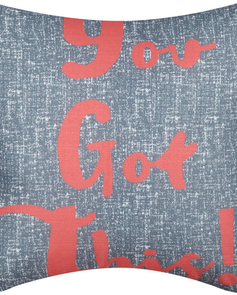 You Got This Decorative Throw Pillow, 16" x 16", 2 Pack