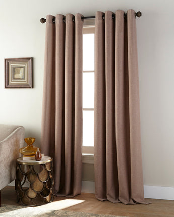 Doris Room Darkening Grommet Window Curtain Panel