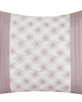 Elisha 7-Piece Comforter Set, Blush, Floral