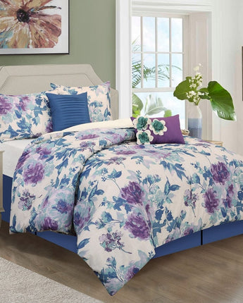 Elizabeth Floral 6-Piece Comforter Set