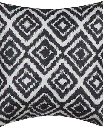 Ikat Diamond Decorative Throw Pillow, 16" x 16", 2 Pack