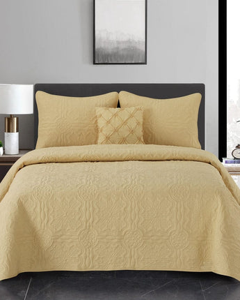 Jailen 4 Piece Quilt Set