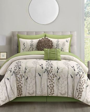 Lioyd 10 Piece Botanical Bed-In-A-Bag