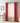 Rolanda Semi-Sheer Grommet 4-Piece Curtain Panel Set, Red